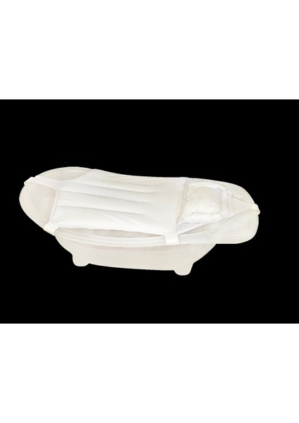 Sema Baby Köpüklü Kafa Destekli Bebek Banyo Filesi - Beyaz