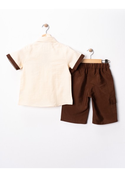 Erkek Çocuk Yazlık Pamuklu Alt Üst 2'li Takım fiyatları