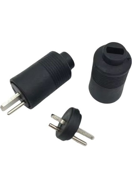 2 Pin Dın Dişi-Erkek Hoparlör Konnektörü modelleri