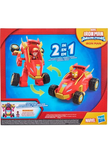 Imf 2ın1 Mech Ast Iron Man G1474