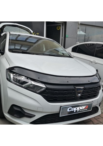 dacıa sandero 2021 2022 2023 kaput koruma rüzgarlğı 4mm modelleri