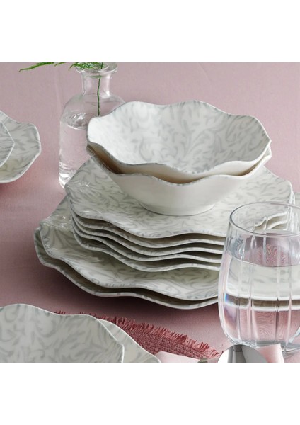 Nesrin 24 Parça 6 Kişilik Yemek Takımı 11287 modelleri