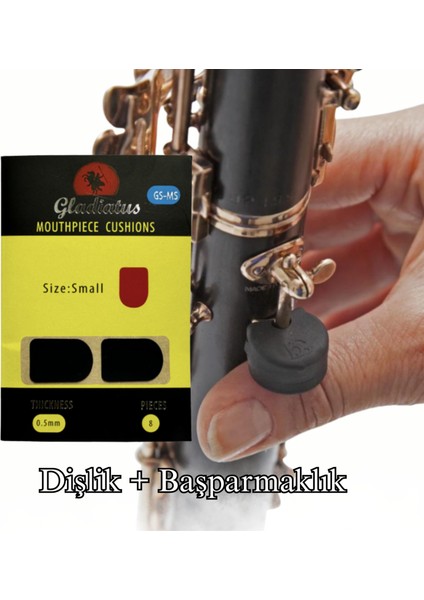 Klarnet Dişliği 8 Adet + Baş Parmaklık Hediyeli