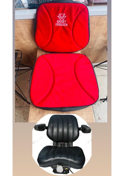 Massey Ferguson Grammer Koltuk Kılıfı Kırmızı Mf Armalı fiyatları
