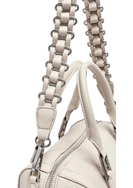 Kadın Gri Uzun Askılı Kol Çantası 25ABD2439FT