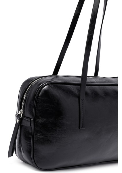 Kadın Siyah Omuz Çantası 25ABD244318