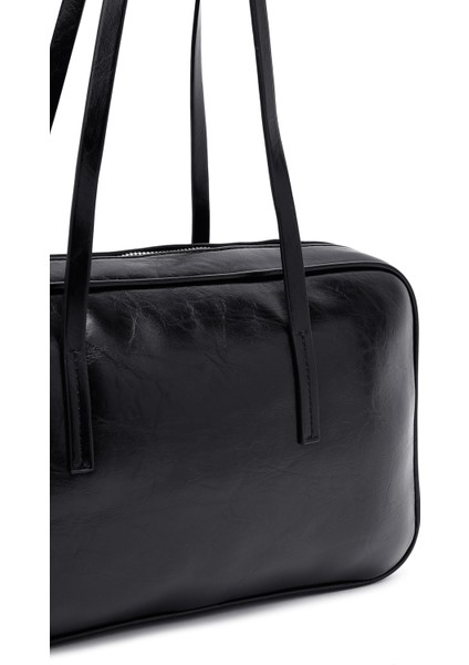 Kadın Siyah Omuz Çantası 25ABD244318