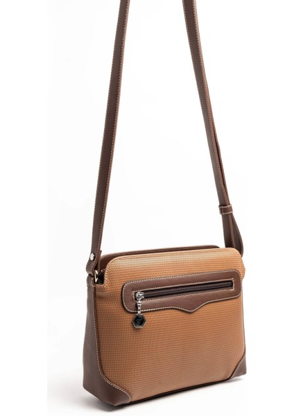 Karamel - Kahve SP364 Kadın Çapraz Çanta fırsatları
