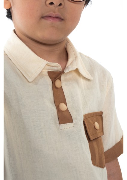 Erkek Çocuk Yazlık Pamuklu Alt Üst 2'li Takım