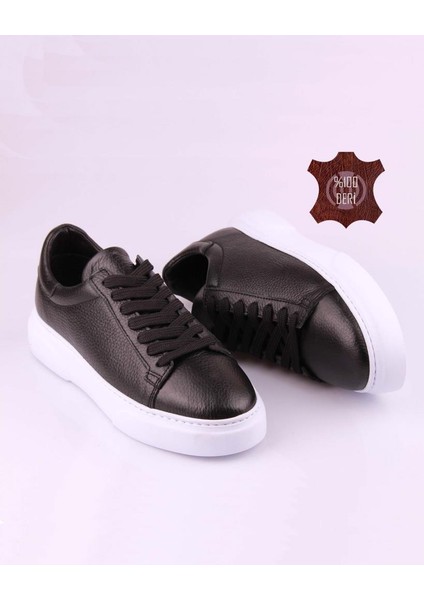 Hakiki Deri Ortopedik Ultra Yumuşak Eva Tabanlı Trend Sneaker 347-10 fiyatları