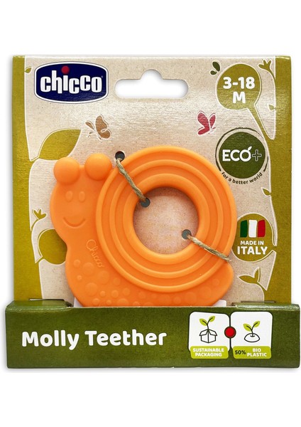 Chıcco Molly Diş Kaşıyıcı 3-18 Ay - Turuncu