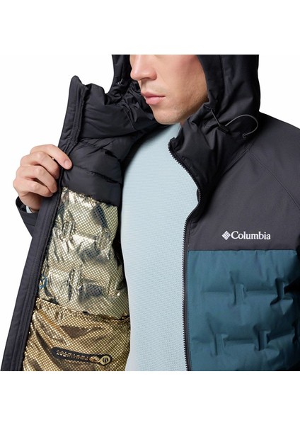 Grand Trek™ Iıı Down Hooded Jacket Mavi Erkek Outdoor Mont WM7857 fırsatları