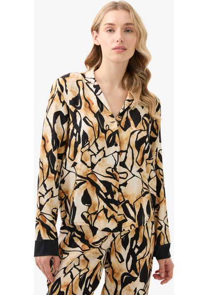 Kadın Pijama Takımı 51926 - Desenli fiyatları