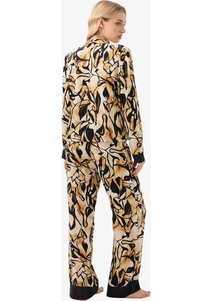 Kadın Pijama Takımı 51926 - Desenli fırsatları