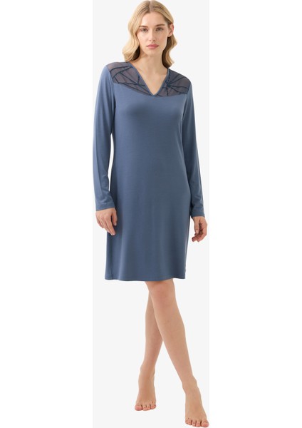 Kadın Gecelik 51929 - Mavi fiyatları