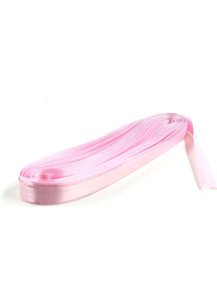 Saten Kurdele 10MM(1CM) %100 Polyester 10MT -Açık Pembe