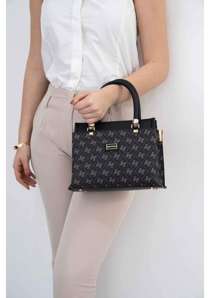 Beverly Hills Polo Club Silver Polo Kadın El ve Çapraz Çanta 826