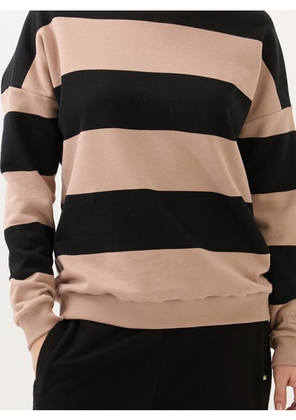 Kadın Sweatshirt 60592 - Siyah fırsatları