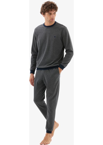 Erkek Pijama Takımı 40801 - Lacivert
