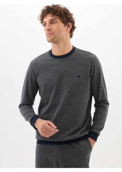 Erkek Pijama Takımı 40801 - Lacivert modelleri