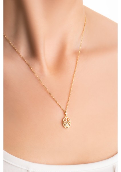 Hitit Tnrıçası 18 Ayar Sarı Altın Kaplama 45 cm Gümüş Minimal Kolye fiyatları