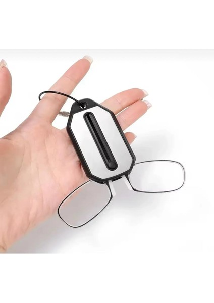 1.25 Numaralı Burun Üstü O Kuma Gözlüğü Kulaklıksız Gözlük Pratik Anahtarlıklı Sustalı Şipşak Gözlük indirimleri