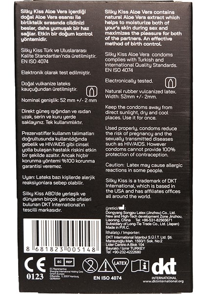 Aloe Vera Özlü Prezervatif fırsatları