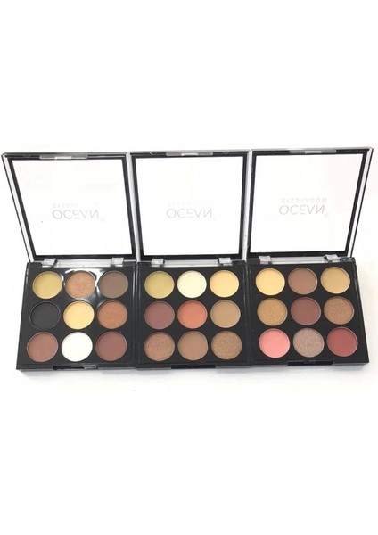 9'lu Lux Far Paleti Seti