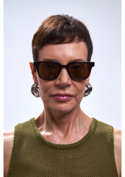 Elvin Leopard Brown Güneş Gözlüğü fiyatları