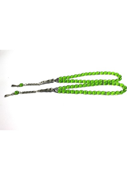 Oniks Taşı 2’li Cam Tesbih Seti - Hediyelik Aksesuar & Bujiteri & Yeşil modelleri