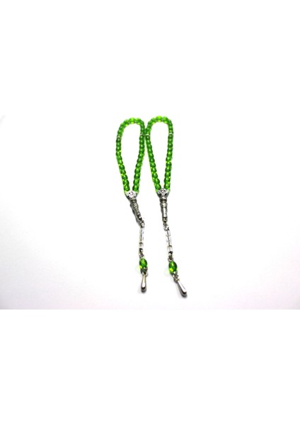 Oniks Taşı 2’li Cam Tesbih Seti - Hediyelik Aksesuar & Bujiteri & Yeşil fırsatları