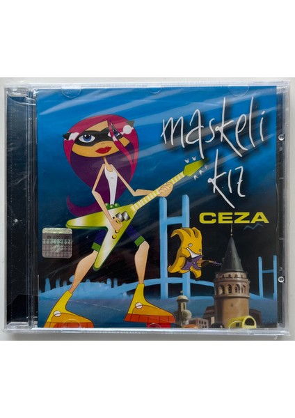 Ceza Maskeli Kız CD (Jelatininde Sıfır Orijinal Dönem Baskı Cd)