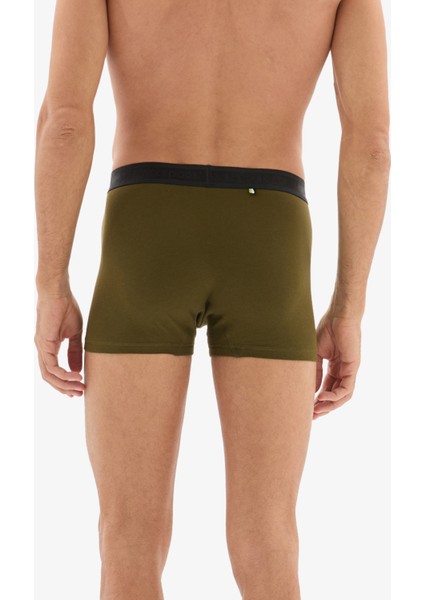 Erkek Pamuk Elastan Boxer 40863 - Yeşil indirimleri