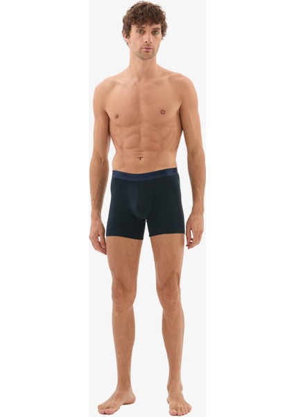 Erkek Pamuk Elastan Boxer 40861 - Lacivert modelleri