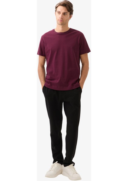 Erkek T-Shirt 40818 - Bordo indirimleri