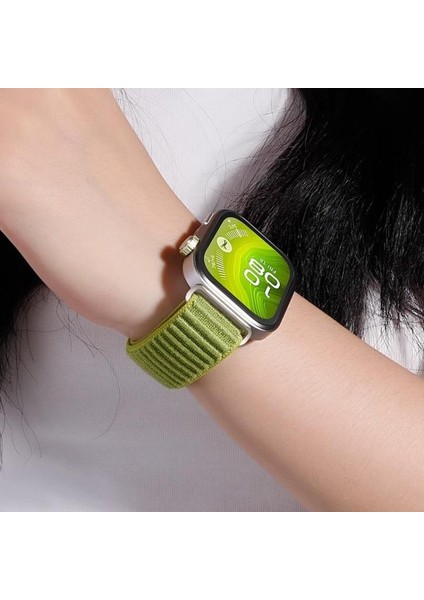 Apple Watch 10 46MM 6 7 8 Se Ultra Uyumlu 42 44 45 49MM Bakla Desen Hasır Kumaş Kordon Kayış fırsatları