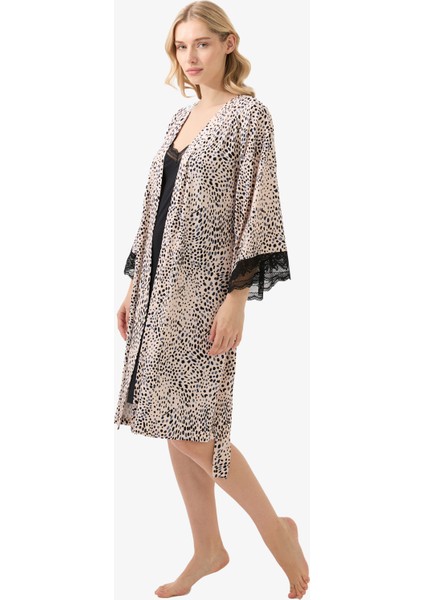 Kadın Sabahlık 51914 - Baskılı fırsatları