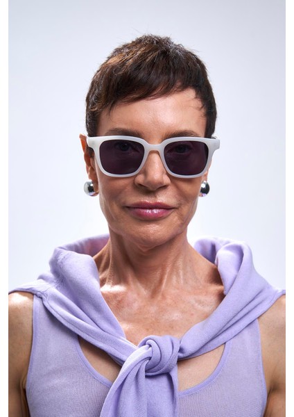 Elvin White Black Güneş Gözlüğü