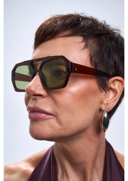 Kaitlyn Brown Green Güneş Gözlüğü modelleri