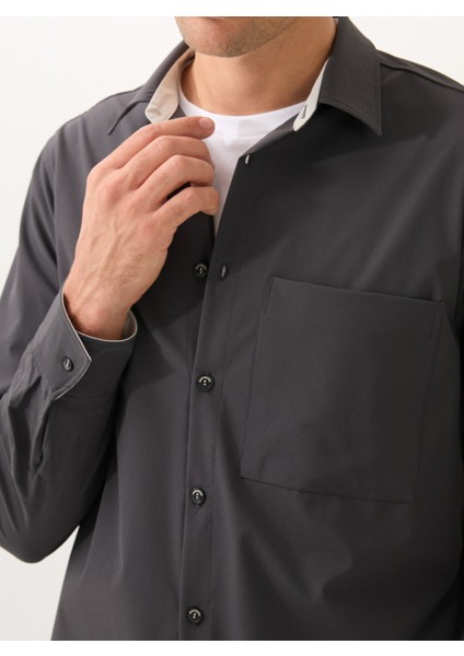 Erkek Gömlek 40842 - Antrasit modelleri