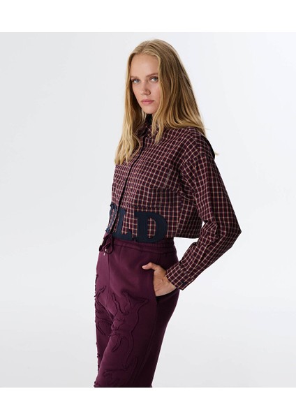 Patch'li Ekose Desen Gömlek TW6250025086035 fiyatları