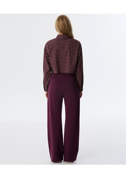 Patch'li Ekose Desen Gömlek TW6250025086035 fırsatları