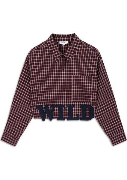 Patch'li Ekose Desen Gömlek TW6250025086035 indirimleri