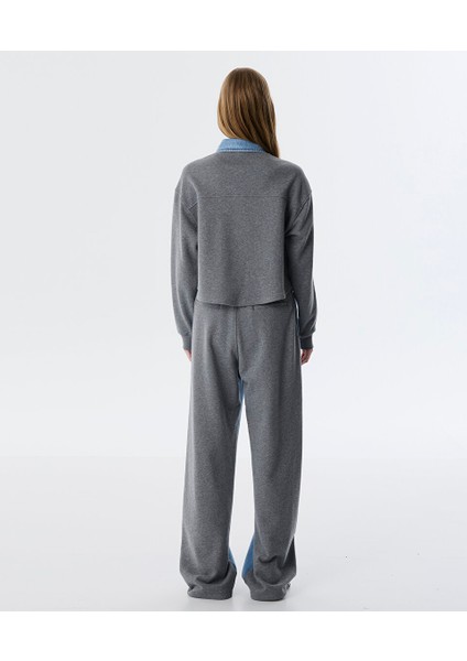 Kumaş Mıx Asimetrik Gömlek TW6250025088629 fırsatları