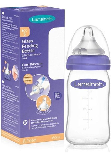 Lansinoh Cam Biberon 160 ml