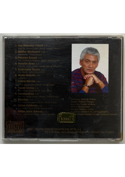 Adnan Şenses Gözümün Bebeği CD (Orijinal 1993 Dönem Baskı Cd) fiyatları
