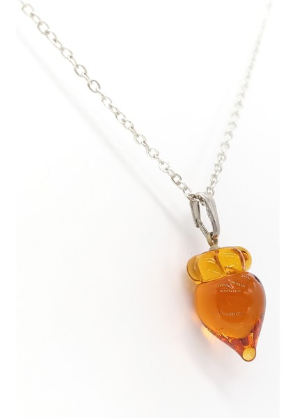 Meşe Palamatu Kolye Murano Cam El Yapımı fiyatları