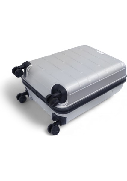 Moods Up Tsa Kilitli 20" Abs Gövdeli Valiz | Kabin Boy-Gümüş indirimleri