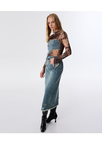 Karma Cepli Jean Etek TW6250004083013 fırsatları