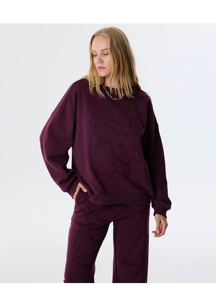 Aplikeli Sweatshırt TW6250091030035